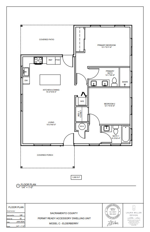 Model C Elderberry Floor Plan