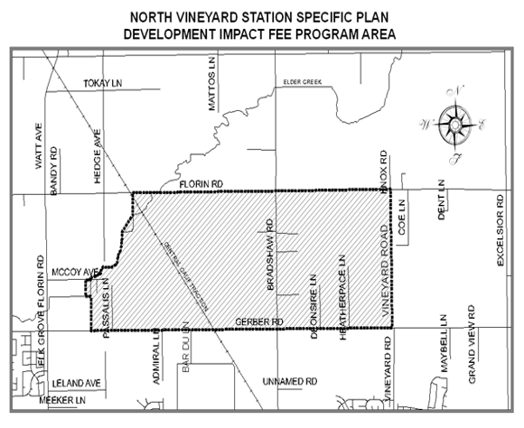NVSSP Impact Fee Area Map