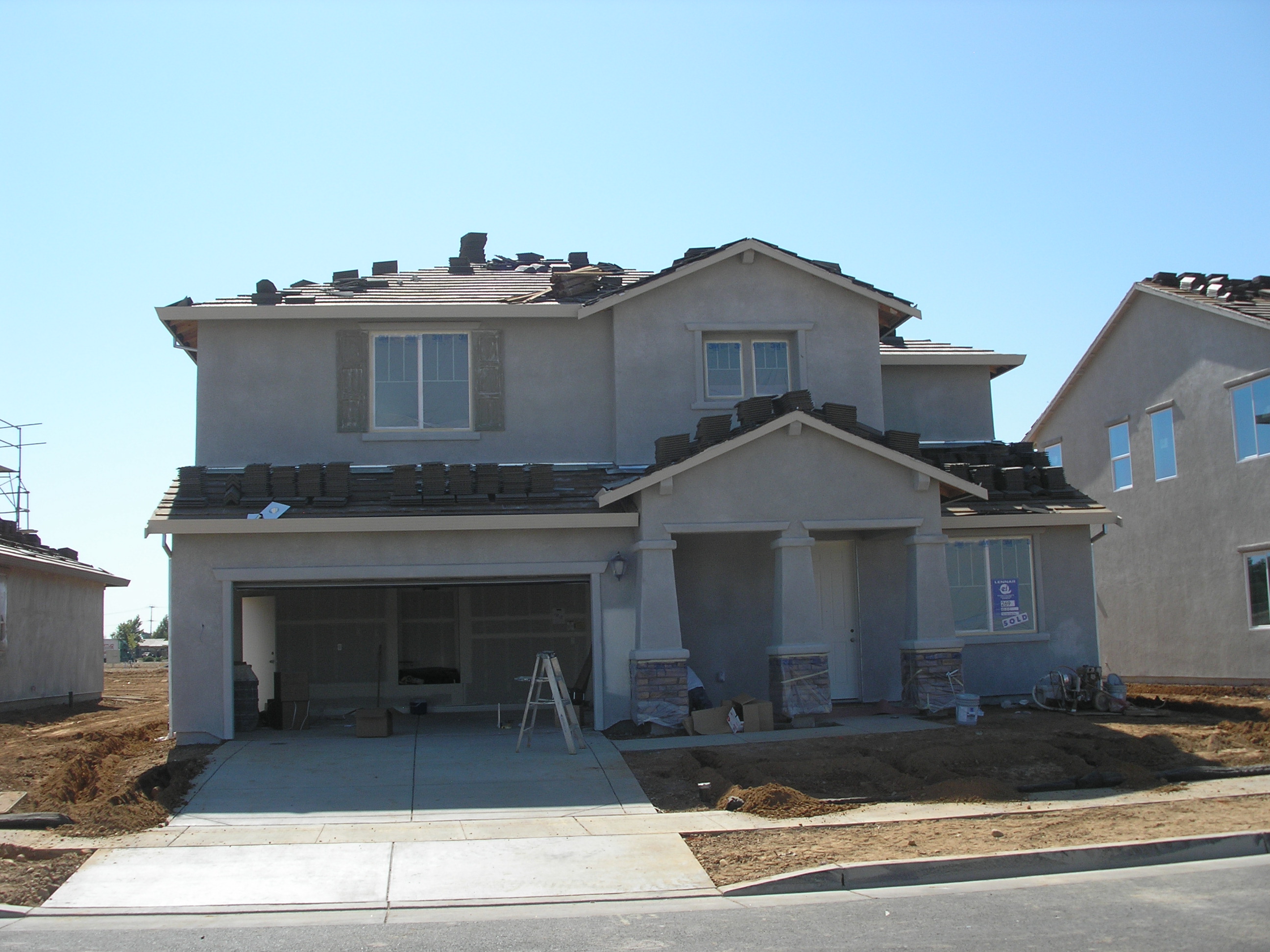 New construction house